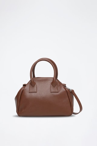 Sac à main en cuir Milena - Marron