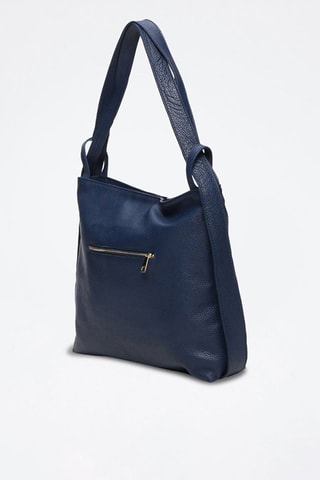 Mala shopper em couro Teva - Azul