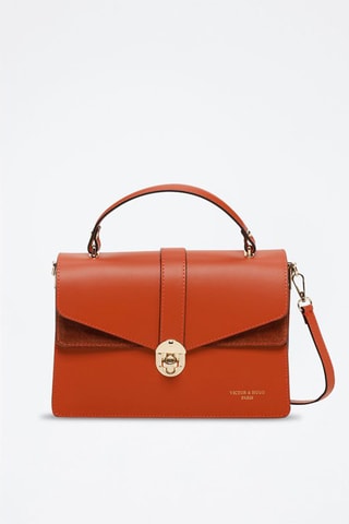 Sac à main en cuir Phoenix - Orange