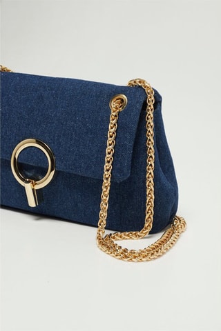 Mala a tiracolo Sarya Denim - Azul