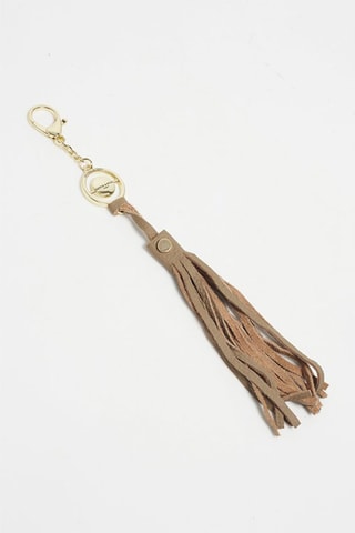 Porte clés en cuir Kchainp - Marron