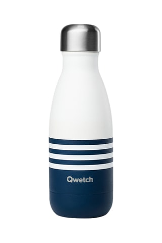 Bouteille isotherme en acier inoxydable Marinière - 26 cl