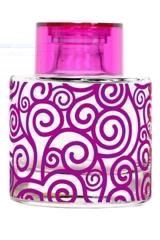 Contenant pour bouquet parfumé sérigraphié arabesque - 200 ml - Fuchsia
