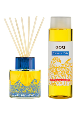 Bouquet parfumé Goatier - Embruns d'Iris 200 ml et recharge 250 ml