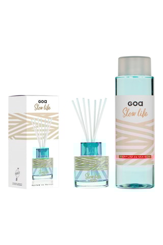 Bouquet parfumé Goatier - Slow life 200 ml et recharge 250 ml
