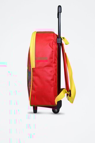 Mochila com rodas O Rei Leão Simba Disney - Vermelho