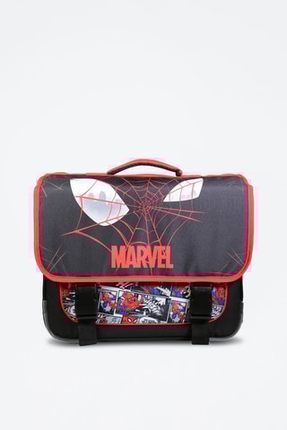 Pasta Homem Aranha Os Vingadores Marvel - Preto e vermelho