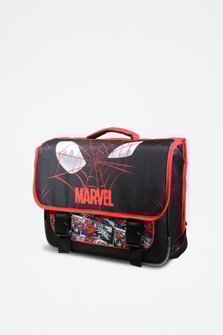 Pasta Homem Aranha Os Vingadores Marvel - Preto e vermelho