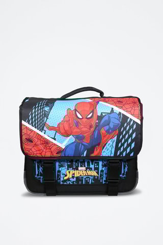 Pasta Homem-Aranha Os Vingadores Marvel - Preto e vermelho