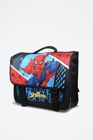 Pasta Homem-Aranha Os Vingadores Marvel - Preto e vermelho