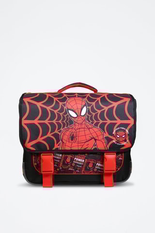 Pasta Homem-Aranha Os Vingadores Marvel Preto e vermelho