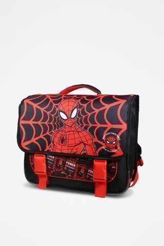 Pasta Homem-Aranha Os Vingadores Marvel Preto e vermelho