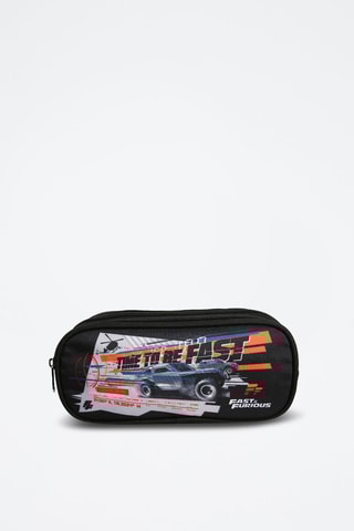 Estojo Fast And Furious - Preto