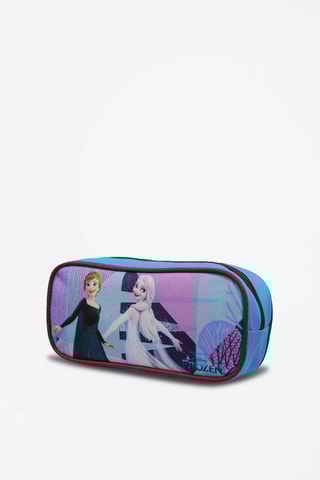 Estojo Frozen Disney - Azul-claro e violeta