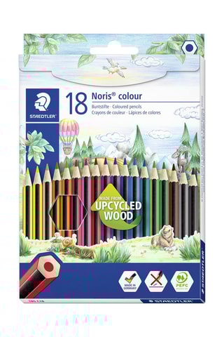 18 lápis de cor Noris®