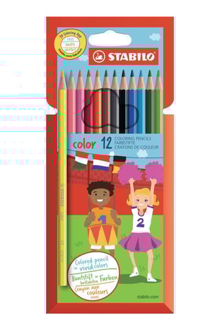12 lápis de cor Color - Multicolor