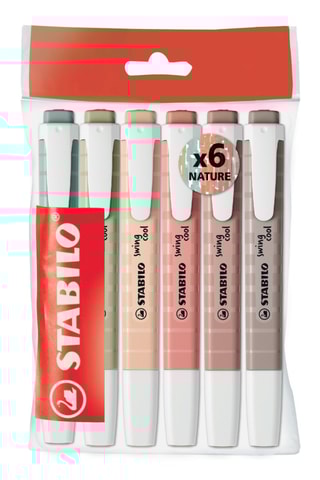 6 sublinhadores Swing Cool - 6 cores