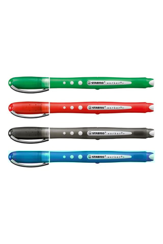 4 canetas roller Worker - 4 cores