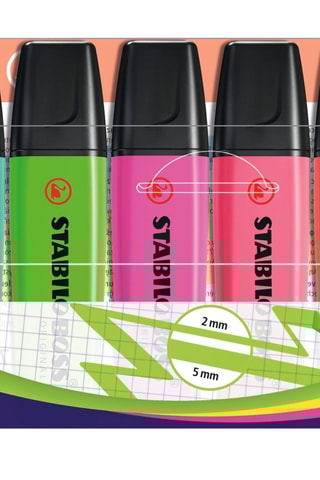 8 sublinhadores Boss Original - 8 cores