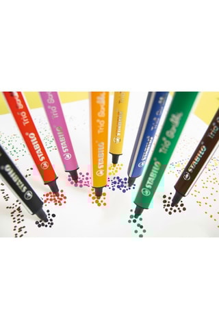 14 canetas de feltro de colorir Trio Scribbi – 14 cores