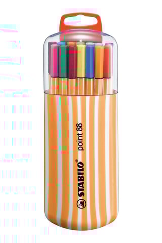 20 canetas de feltro Point 88 - 20 cores