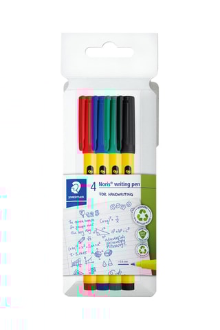 4 canetas de feltro de escrever Noris® writing pen 307 - 4 cores
