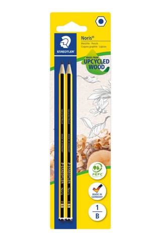 2 lápis de grafite Noris® 120 UW - HB