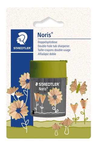 Afia-lápis Staedtler® 512 - Cinzento e verde