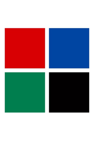 4 canetas de feltro apagáveis a seco Lumocolor® - 4 cores