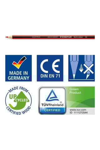 12 lápis de cor Noris® cor 185 UW