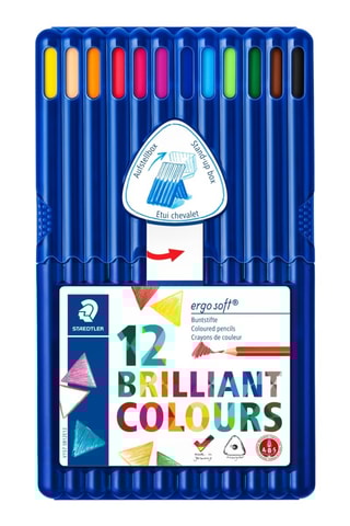 12 lápis de cor Ergosoft® 157 - Multicolor