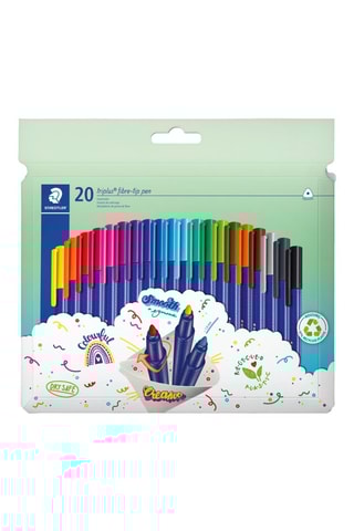 20 canetas de feltro de colorir Triplus® color 323 - 20 cores