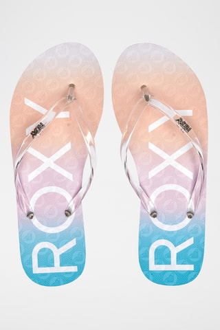 Tongs - Bleu et rose - Roxy
