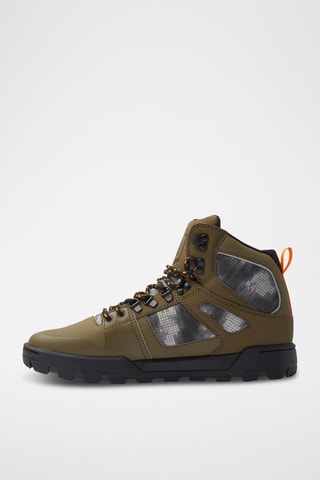 Boots en cuir - Vert olive - DC Shoes