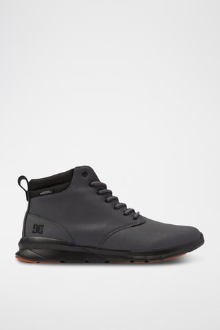 Baskets montantes en cuir - Gris - DC Shoes