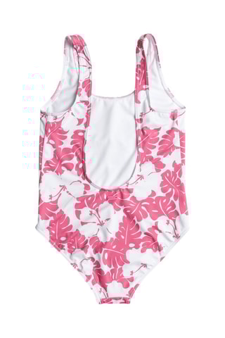 Maillot 1 pièce Totally Iconic - Blanc et fuchsia - Roxy