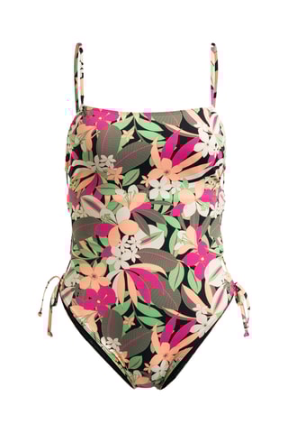 Maillot 1 pièce push-up PT Beach Classics - Noir et blanc - Roxy