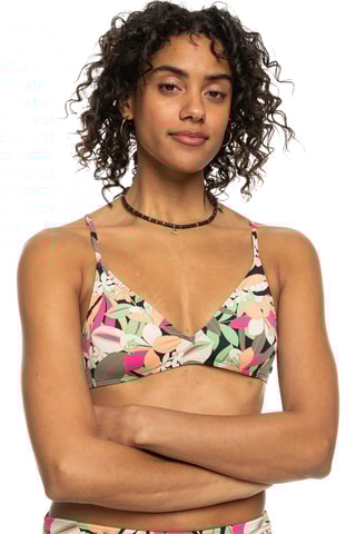 Haut de maillot push-up PT Beach Classics - Noir et rose - Roxy
