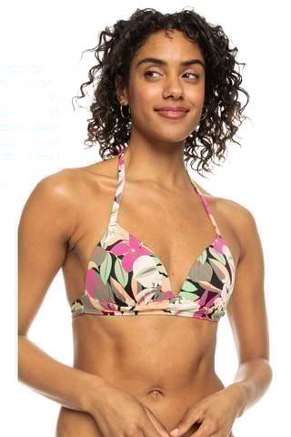 Haut de maillot push-up PT Beach Classics - Noir et rose - Roxy