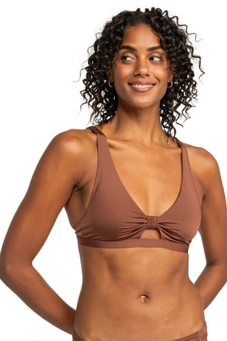 Haut de maillot push-up Silky Island - Marron - Roxy
