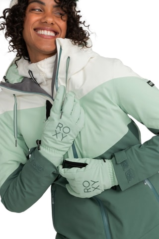 Veste de ski - Bleu clair et vert - Roxy