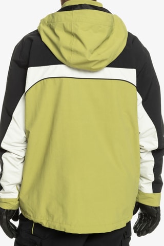 Veste de ski - Noir et vert olive - Quiksilver