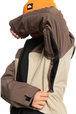 Veste de ski - Marron - Quiksilver
