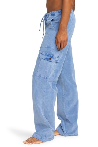 Pantalon cargo en velours - Bleu clair - Roxy