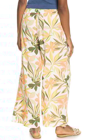 Pantalon palazzo 
Blanc et saumon - Roxy