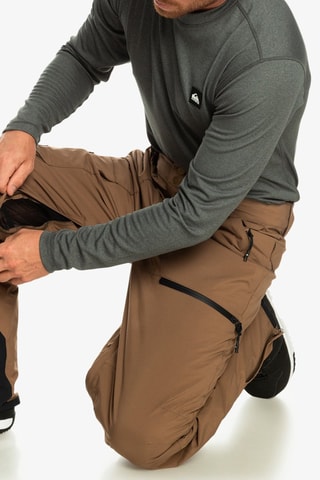 Pantalon regular de ski - Marron - Quiksilver