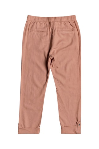 Pantalon droit 7/8 en lin Rose - Roxy