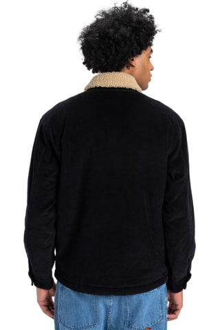 Veste en velours et coton biologique - Noir - Quiksilver