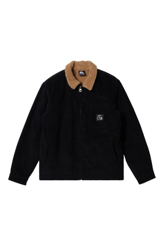 Veste en velours en coton biologique - Noir - Quiksilver