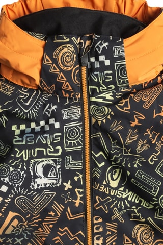 Veste de snowboard - Vert clair et noir - Quiksilver